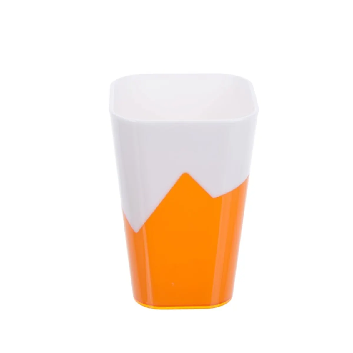 TOO KT-148-O 600ml-es duplafalú, négyzetes műanyag pohár #2