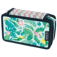 Herlitz Mechanic 3 emeletes 31 részes töltött  tolltartó