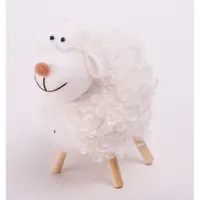 IRIS dekor bárány fa lábú 10cm