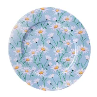 IRIS bádog tálca pipitér kék 33x1,5cm #1