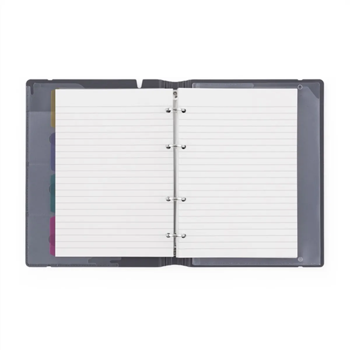 Verde A5 4 gyűrűs 3x30 vegyes lappal sárga gyűrűs mappa #5