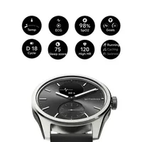 Withings HWA10-model 4 ScanWatch 2 42mm fekete okosóra #3