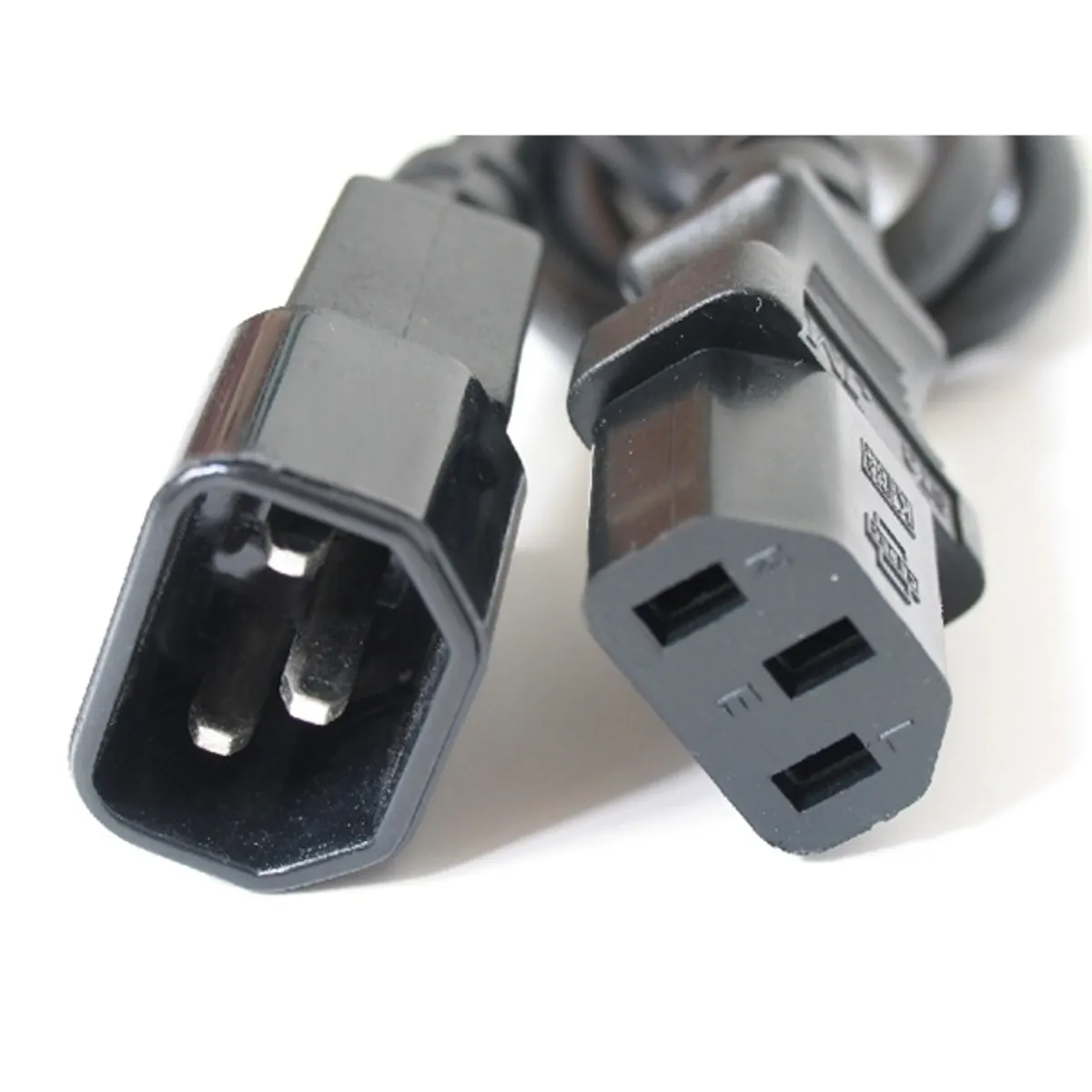 Gembird PC-189-VDE-3M C14 - C13 M/F 3m fekete tápkábel #1