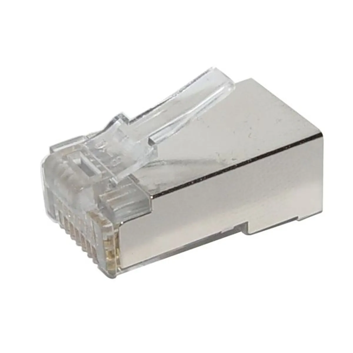 Rülstein RJ45 8P8C árnyékolt 100 db csatlakozó #1