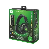 JBL Quantum X 910 WL vezeték nélküli fekete-zöld gamer headset #10