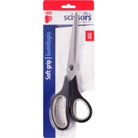 ICO Sh002-02 Bl 23cm gumifogós irodai olló #1