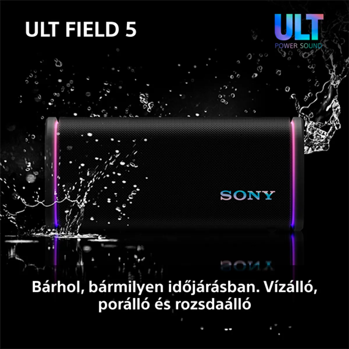 Sony ULT Field 5 fehér Bluetooth hangszoró #10