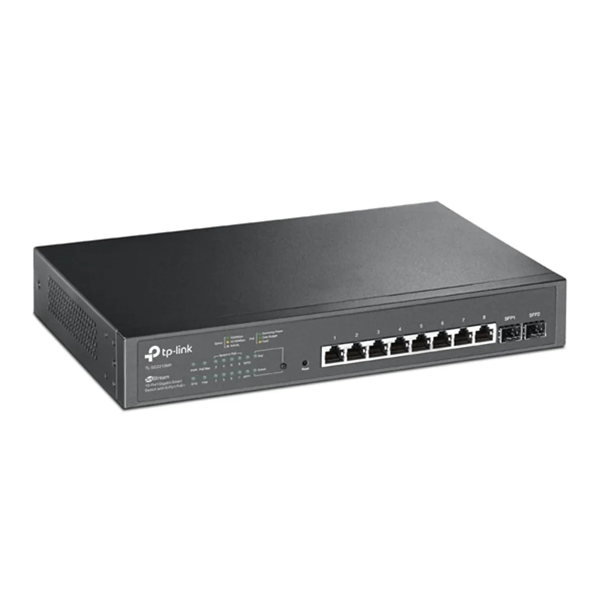 TP-Link TL-SG2210MP JetStream 8xGbE PoE+ LAN 2xGbE SFP port smart menedzselhető PoE+ switch #2