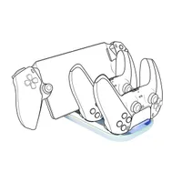 Nacon 2809191 PS Portal DS fehér tripla kontroller töltőállomás