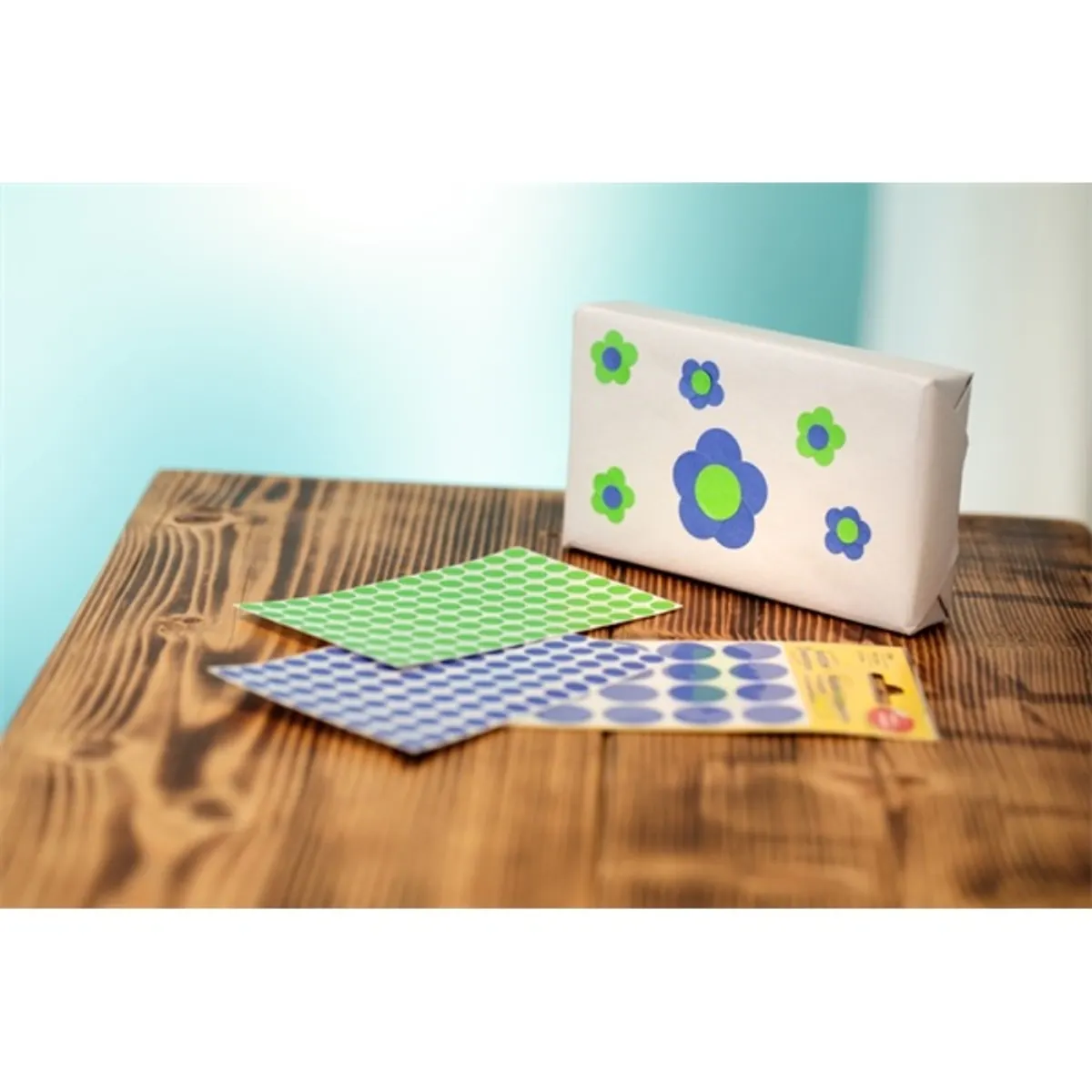 Avery 3591 8mm visszaszedhető 416db-os indigókék jelölőpont #4