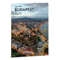 Ars Una Cityscape-Budapest 25 (5506) A4 gumis mappa #2