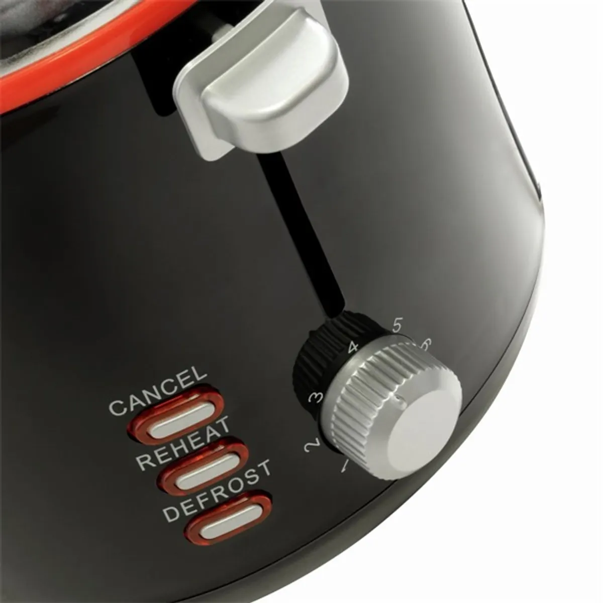 TOO TO-343-BR 850W fekete 2 szeletes kenyérpirító #5