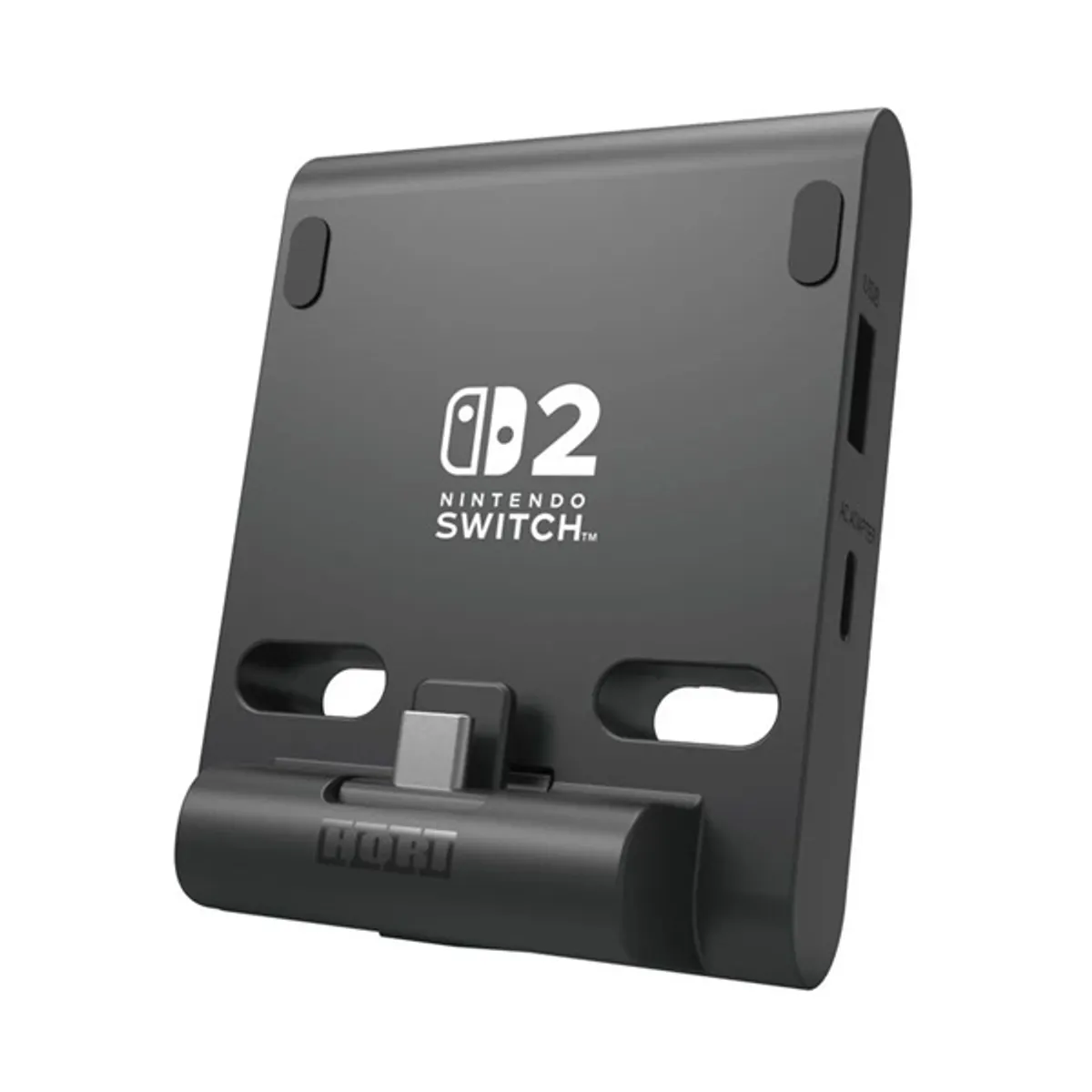 Hori Dual PlayStand Nintendo Switch 2 Official USB-A - USB-C fekete állvány és töltő #2
