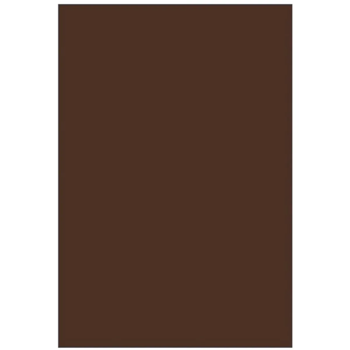 Kreatív A4 2mm sötétbarna dekorgumilap #1
