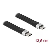 Delock 86793 13,5cm USB 2.0 USB-C - MicroUSB PD3 FPC lapos kábel #2