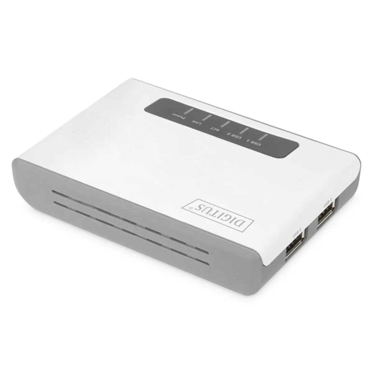 DIGITUS DN-13024 2 port USB 2.0 vezeték nélküli többfunkciós nyomtatószerver #6
