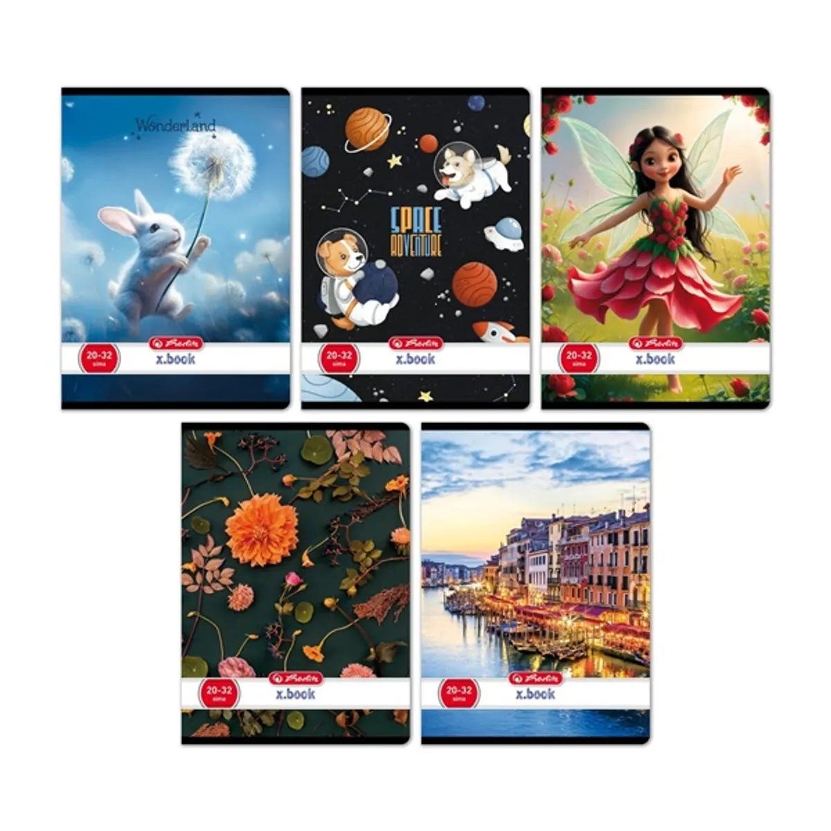 Herlitz Mix II A5 20-32 sima füzet #1