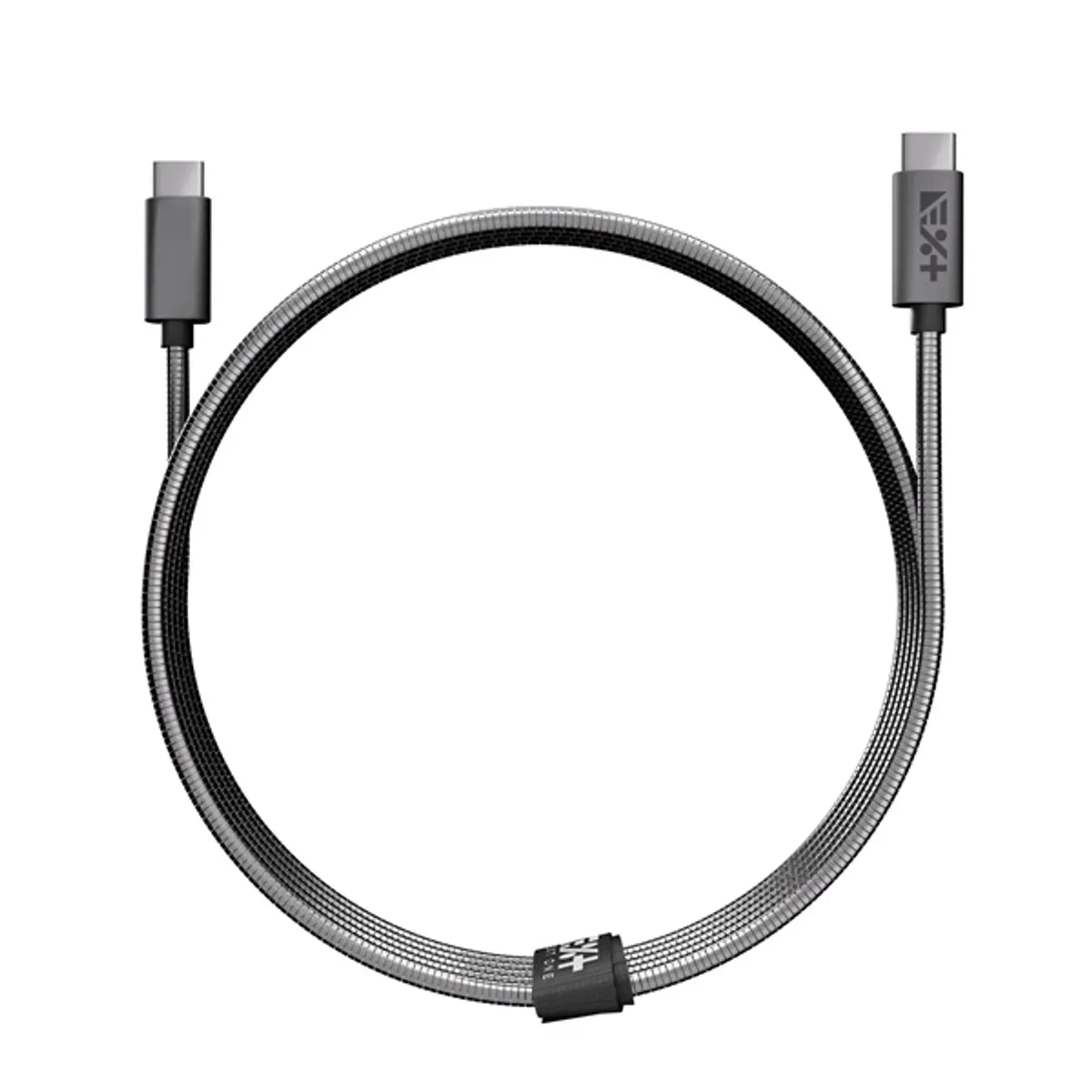 NextOne USBCX2-MET-SG 1,2m Type-C metál asztroszürke adat- és töltőkábel #1