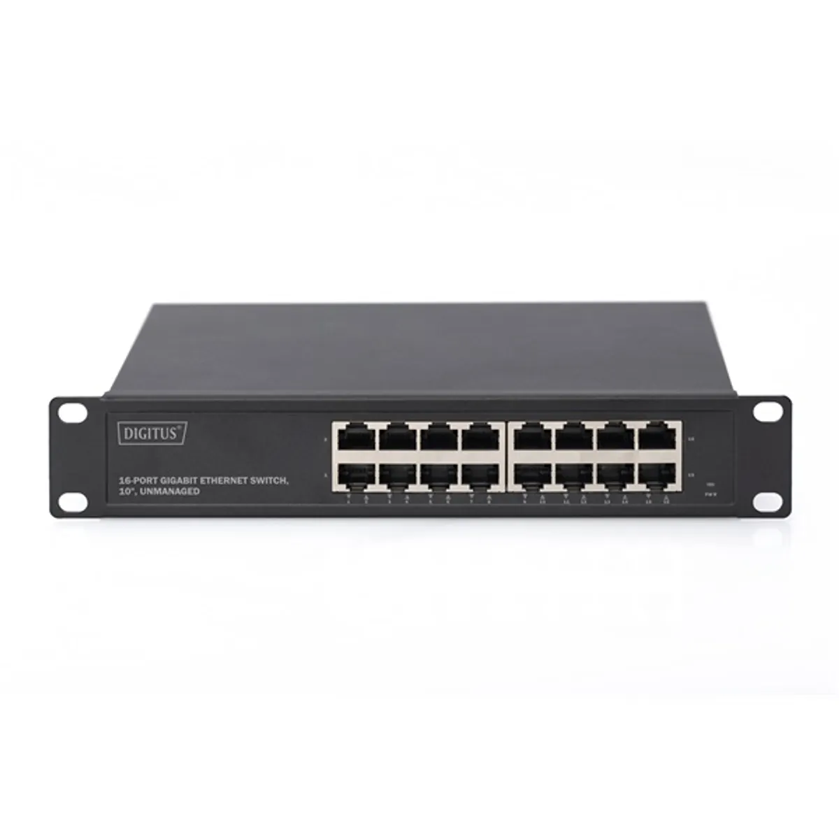 DIGITUS DN-80115 10" 16x GbE LAN port nem menedzselhető Switch #3