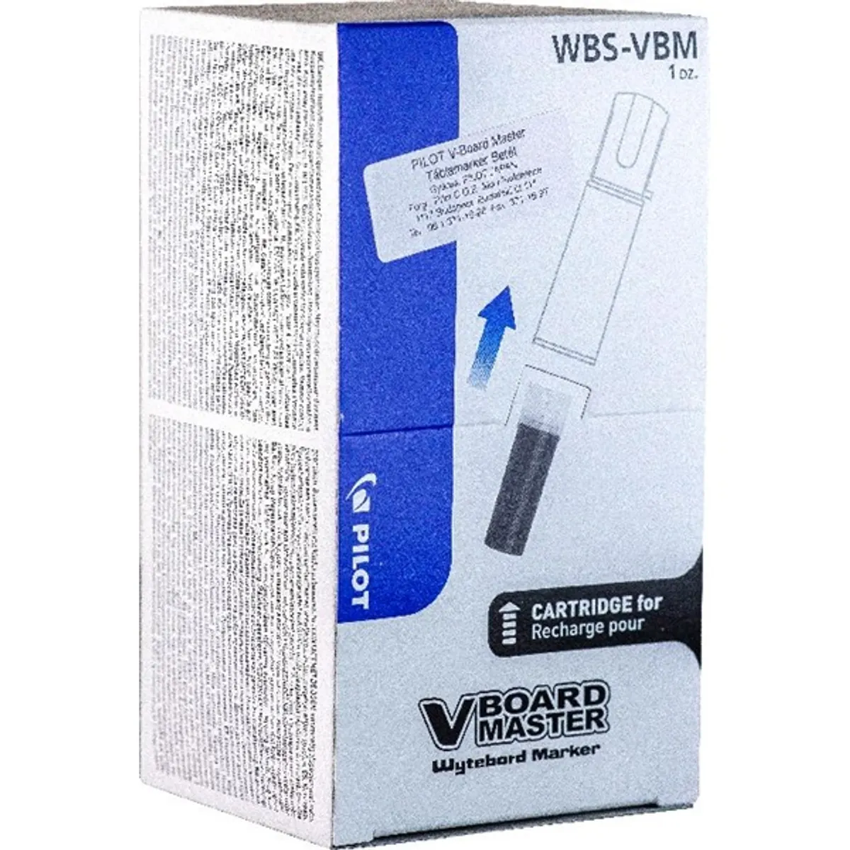 Pilot BeGreen V-Board Master 12 db/csomag piros táblamarker betét #2