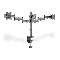 DIGITUS DA-90362 C-bilincses univerzális (VESA 75 / 100) 3-as fekete monitor tartó konzol #5