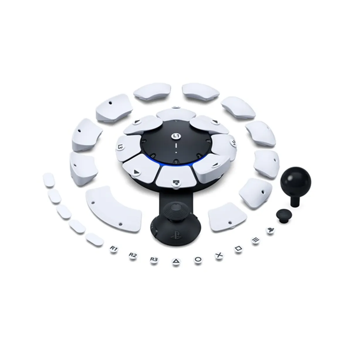 PlayStation 5 Access vezeték nélküli fehér kontroller #4