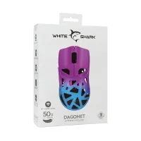 White Shark WGM-5019BLP DAGONET vezeték nélküli kék/lila gamer egér #7