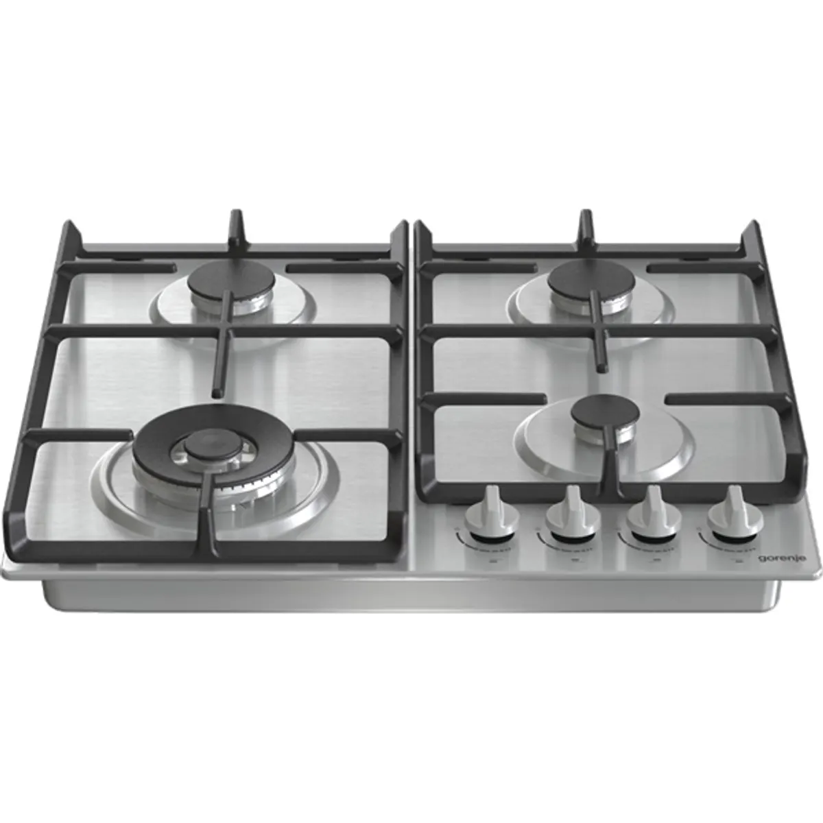 Gorenje GW641EX inox, beépíthető, gáz, főzőzóna: 3 +1 wok égőfej, beépíthető méret: 56cm, főzőlap #3