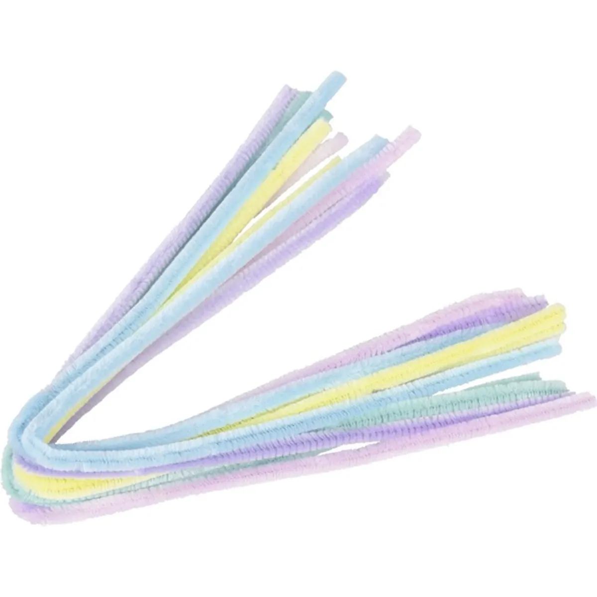 Knorr Prandell 8 mm 10 db/csomag pasztell zsenília drót #2