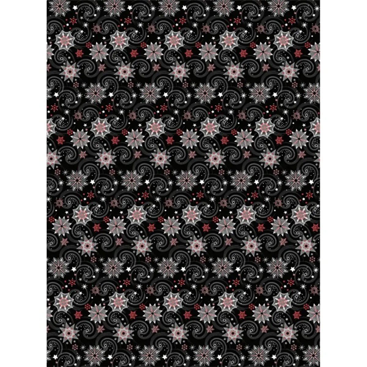 IRIS Karácsonyi tekercses METAL csomagolópapír,  200x70cm, különböző mintákkal, 60g/m2 #5