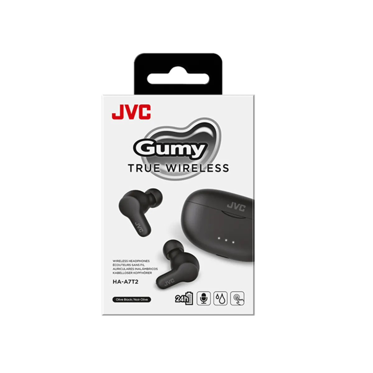 JVC HA-A7T2-B True Wireless Bluetooth fekete fülhallgató #5