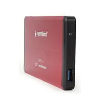 Gembird EE2-U3S-2-R 2.5" USB3.0 SATA piros külső ház #2