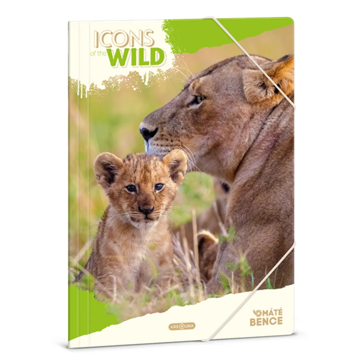 Ars Una Icons of the Wild-Lions 25 (5504) A4 gumis mappa #1