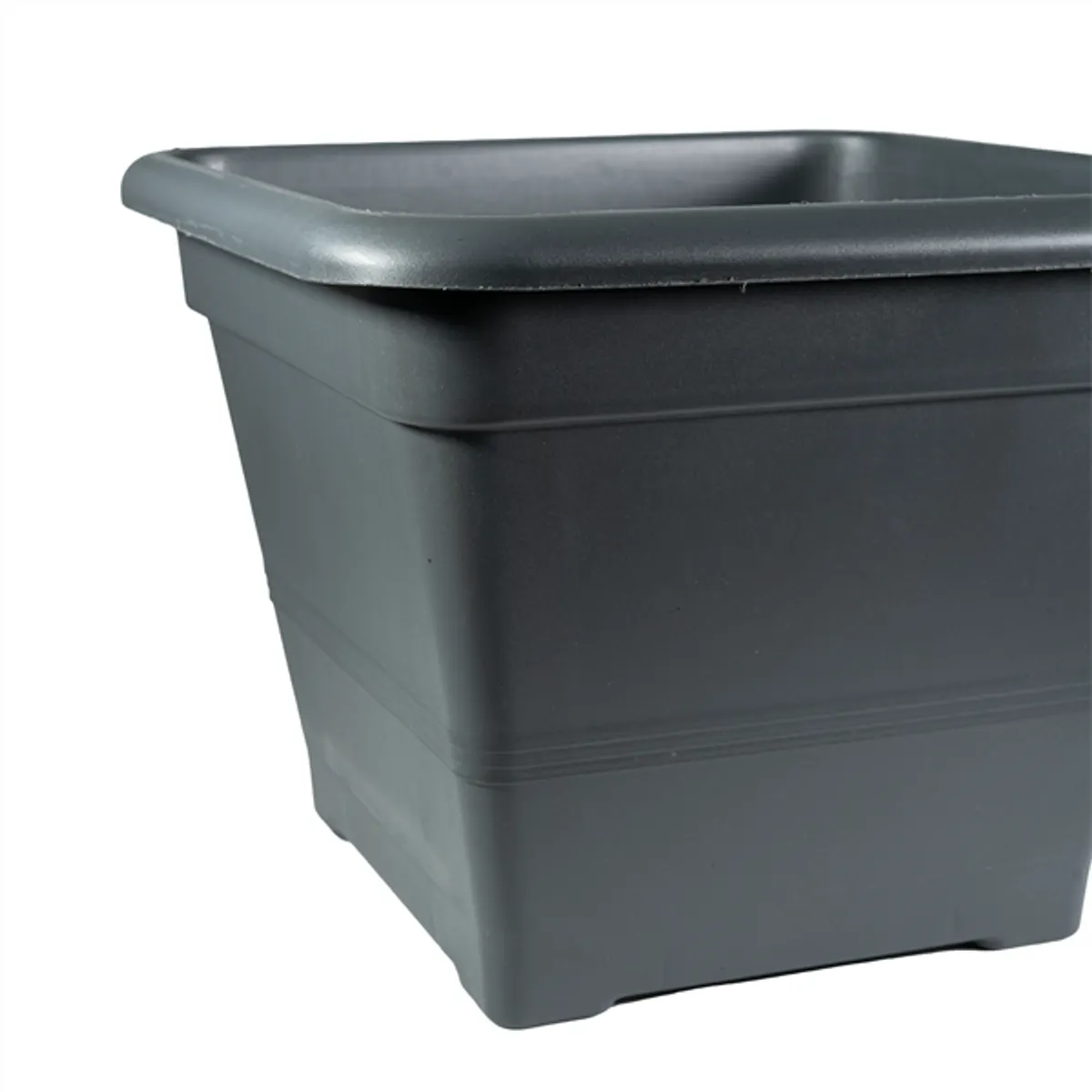 FLAIR Sydney 61243 antracit 15x15 cm szögletes virágcserép #3