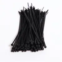 Iris Electric 100 db fekete 140x3,6mm kábelkötegelő, gyorskötöző, kötegelő, UV álló