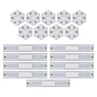 Emos GoSmart Lines fehér, 9 részből álló, 34 W, RGBIC dimmelhető, WiFi LED lámpa #7