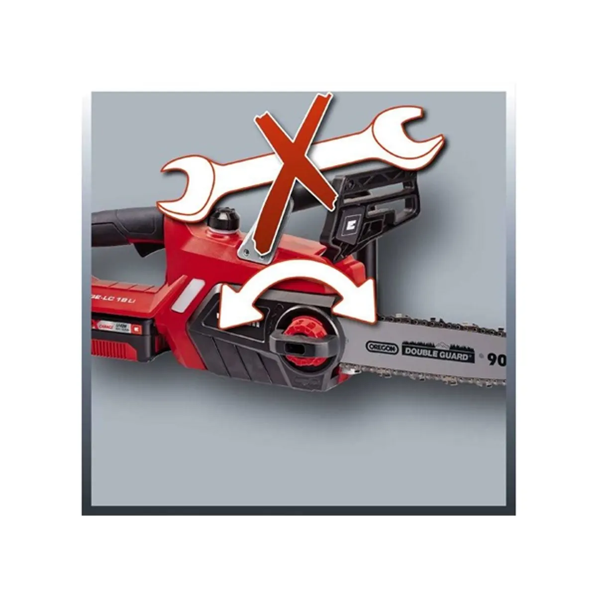 Einhell 4501760 PXC GE-LC 18 Li Kit 1x3,0Ah akkuval akkumulátoros láncfűrész #6