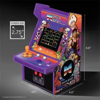 My Arcade DGUNL-4124 Data East 300+ Micro Player Retro Arcade 6.75" hordozható kézikonzol #6