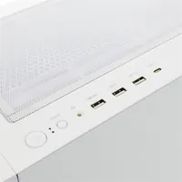 White Shark GCC-2401W Warhead fehér (táp nélküli switch) ablakos E-ATX ház #5