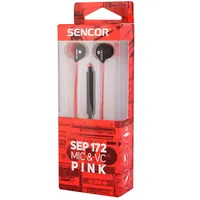 Sencor SEP 172 mikrofonos rózsaszín fülhallgató #2
