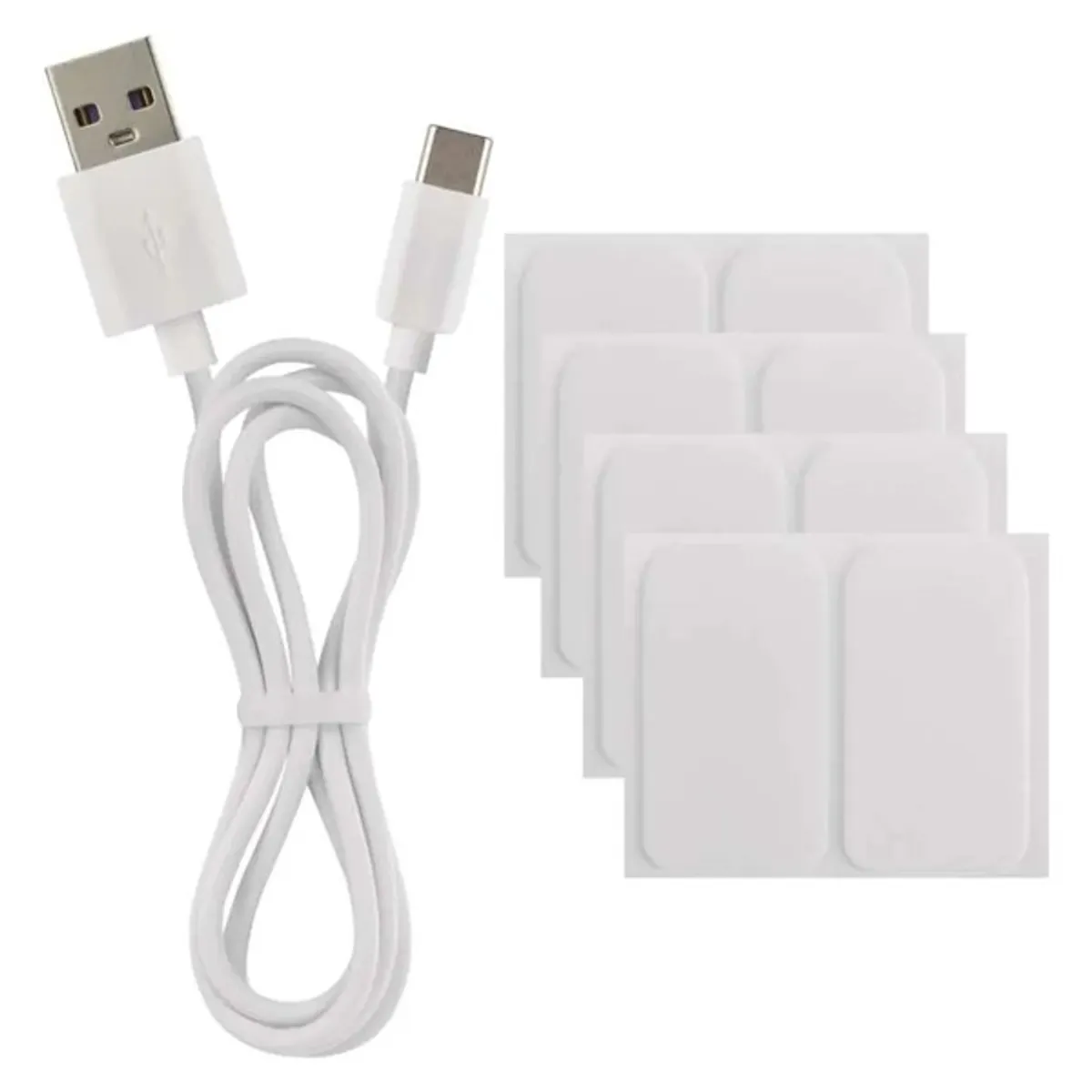 Emos GoSmart Hexagon fehér, 6 részből álló, RGBIC dimmelhető, WiFi LED asztali lámpa #9