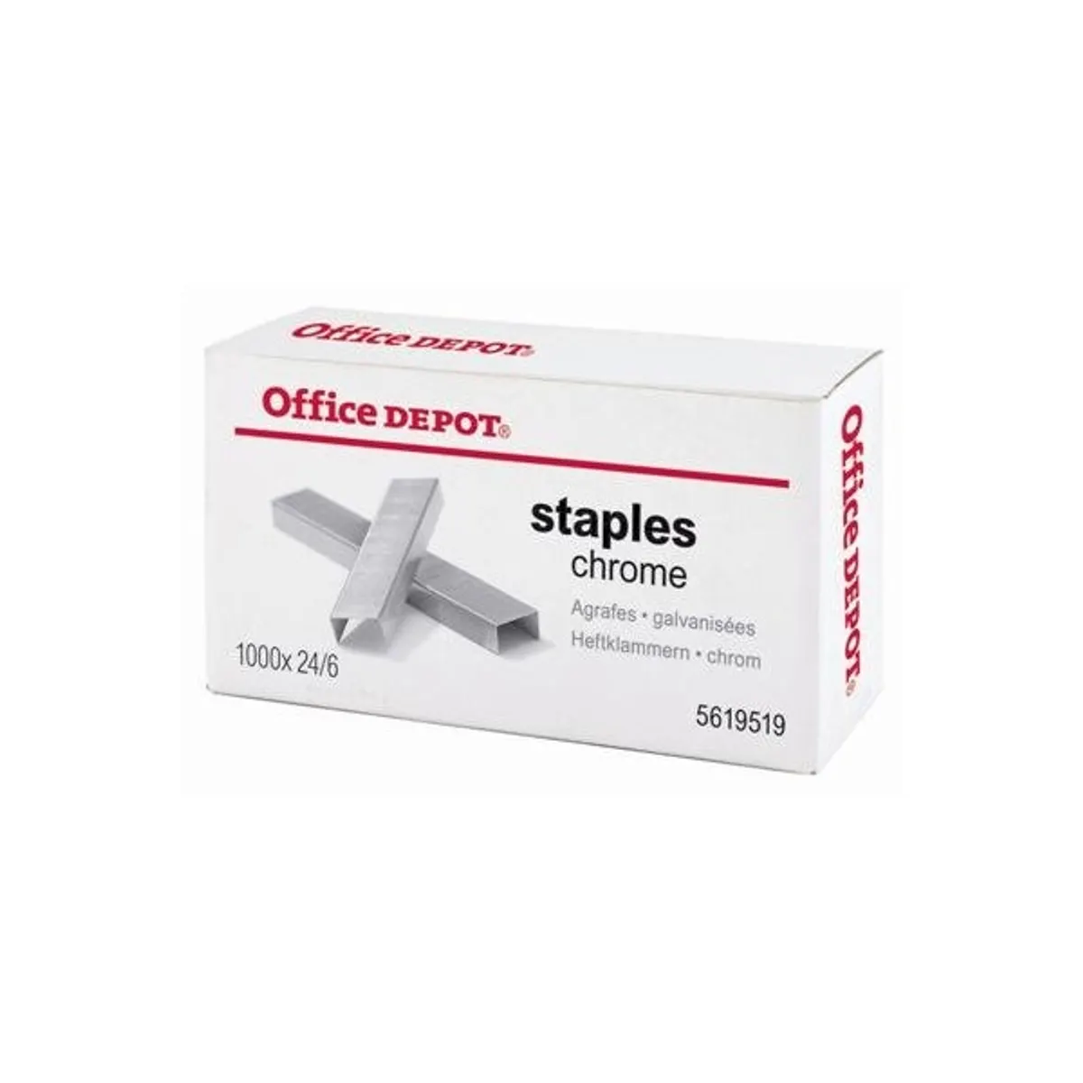 Office Depot 24/6 1000db/cs fűzőkapocs #1