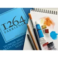 Fabriano 1264 Mixed Media 300 g A4 30 lap spirál rajz- és vázlattömb #2