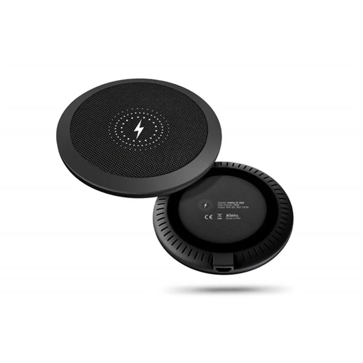 Xblitz IC200 fekete vezeték nélküli Qi töltő, 10W - 5V/2A, 9V/1.1A #1
