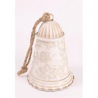 IRIS bádog kolomp mézeskalács fehér 13 x 22 cm