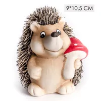 IRIS kerámia süni gombával 9 x 10,5cm #1