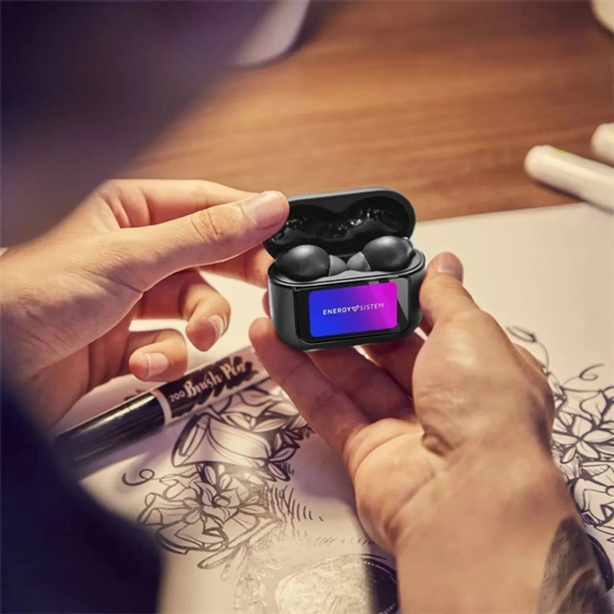 Energy Sistem EN 459179 Display ANC True Wireless Bluetooth fülhallgató #8