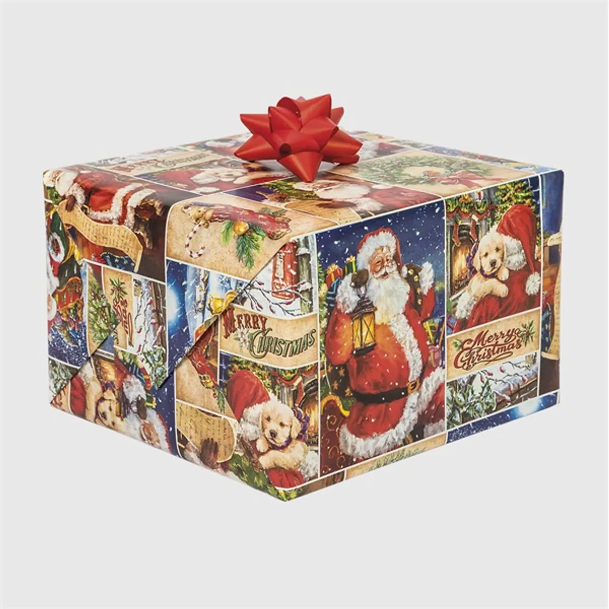 IRIS Karácsonyi tekercses csomagolópapír,  200x70cm, különböző mintákkal, 60g/m2 #3