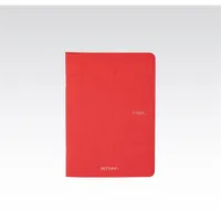 Fabriano Ecoqua Original A4 40 lapos piros vonalas füzet