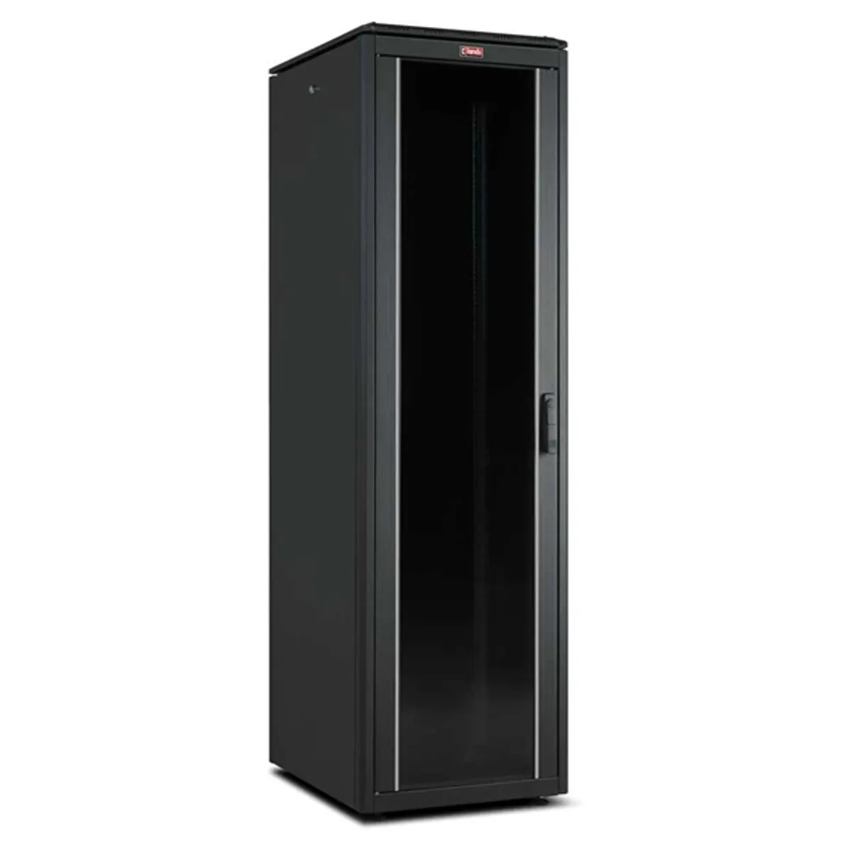 Lande LN-FS42U6080-BL-111 DYNAmic 19" 42U 600x800 fekete álló rack szekrény #1